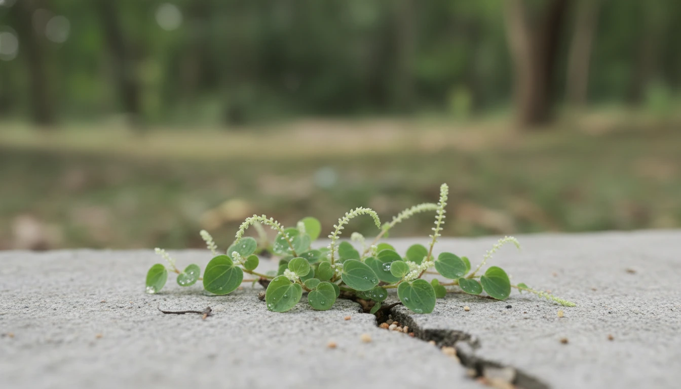 সবুজ ও চকচকে হৃদপিণ্ড আকৃতির পেপেরোমিয়া পেলুসিডা বা দীপ্ত লুচি পাতা। গুণসম্পন্ন দীপ্ত লুচি পাতা বা পেপেরোমিয়া পেলুসিডা উদ্ভিদের ঝোপ।