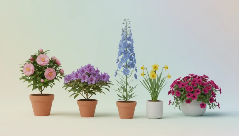 বসন্তের বাগান রঙিন করার জন্য ৫টি বিশেষ ফুল গাছের ছবি।