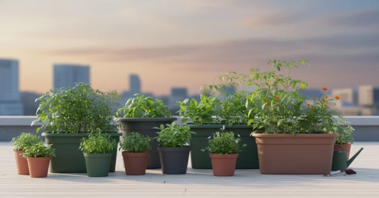 প্লাস্টিকের টব: ছাদবাগানের জন্য কতটা স্বাস্থ্যকর ও ব্যবহারের সঠিক নিয়ম