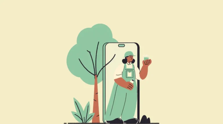 আপনার ছবির জন্য এসইও (SEO) ফ্রেন্ডলি এবং বর্ণনামূলক অল্ট টেক্সট (Alt Text) নিচে দেওয়া হলো: **বিকল্প ১ (সরাসরি):** "বাগানিদের জন্য সেরা ৩ টি মোবাইল এ্যাপ - ব্যক্তিগত অভিজ্ঞতা ও রিভিউ বিষয়ক একটি তথ্যচিত্র।" **বিকল্প ২ (বর্ণনামূলক):** "বাগানে বসে স্মার্টফোন ব্যবহারের দৃশ্য যা বাগানিদের জন্য সেরা ৩ টি মোবাইল এ্যাপ - ব্যক্তিগত অভিজ্ঞতা ও রিভিউ নির্দেশ করছে।" **টিপস:** যদি ছবিতে নির্দিষ্ট কোনো অ্যাপের ইন্টারফেস দেখা যায়, তবে সেটিও সংক্ষেপে উল্লেখ করতে পারেন। তবে কিওয়ার্ডটি (Keyword) হুবহু রাখার জন্য **বিকল্প ১** সবচেয়ে কার্যকর।