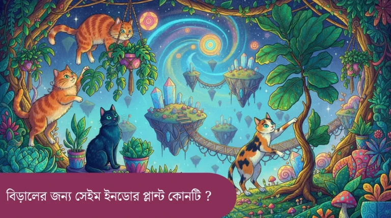 **Alt Text:** "বিড়ালের জন্য একদম Safe ইনডোর প্লান্ট: ঘরে রাখুন নিশ্চিন্তে - বিড়ালের উপযোগী কিছু নিরাপদ ইনডোর গাছের ছবি।" এটি ব্যবহারের ফলে আপনার ছবিটি সার্চ ইঞ্জিনে ভালো র‍্যাঙ্ক করতে সাহায্য করবে এবং দৃষ্টিহীন ব্যক্তিদের জন্য স্ক্রিন রিডারেও সহায়ক হবে।