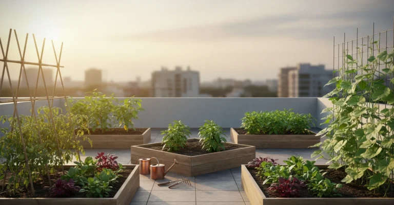 মার্চ মাসে ছাদ বাগান সাজাতে চাইছেন? এই সময়ে চাষের উপযোগী সেরা ৫টি সবজি, মাটি তৈরি ও পরিচর্যা নিয়ে আমার দীর্ঘদিনের অভিজ্ঞতা ও টিপস জানুন। গ্রীষ্মের সবজি চাষের পূর্ণাঙ্গ গাইড।